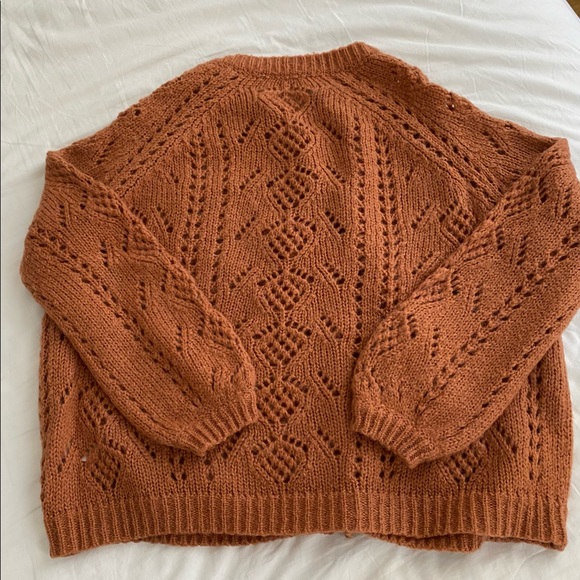 COPY - Sezane Mario sweater in moka - Picture 3 of 6